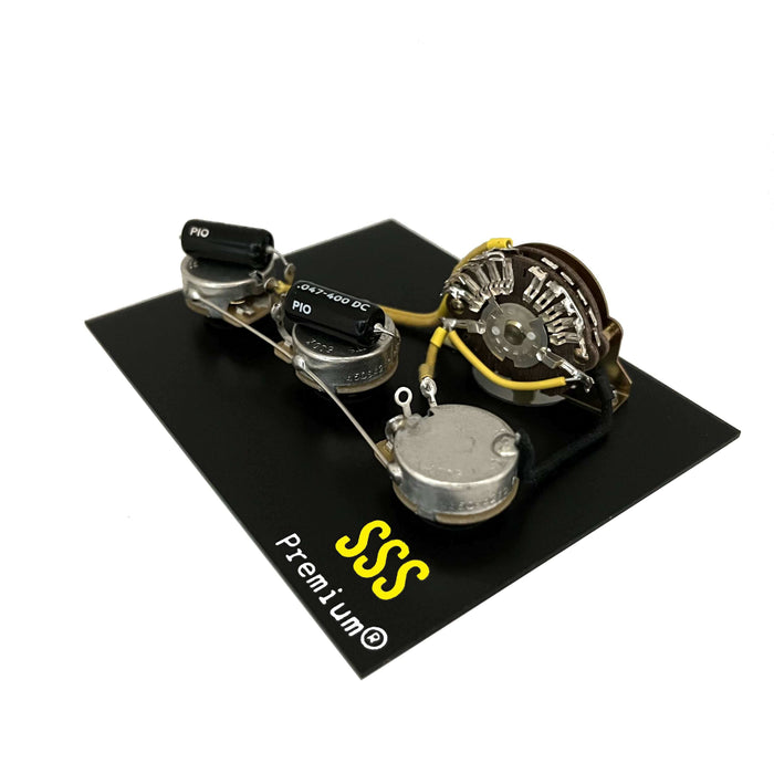 guitar wiring loom for HSS Strat