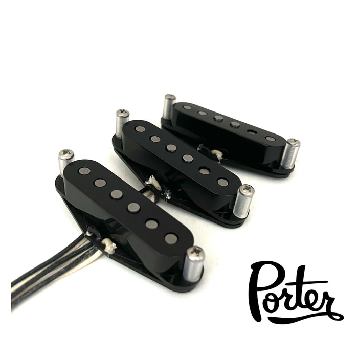 1960s Stratocaster pickups set by Porter Pickups