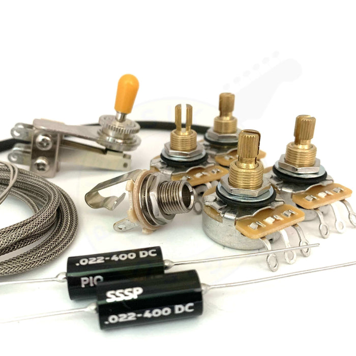 wiring kit for Gibson SG paper in oil capacitors