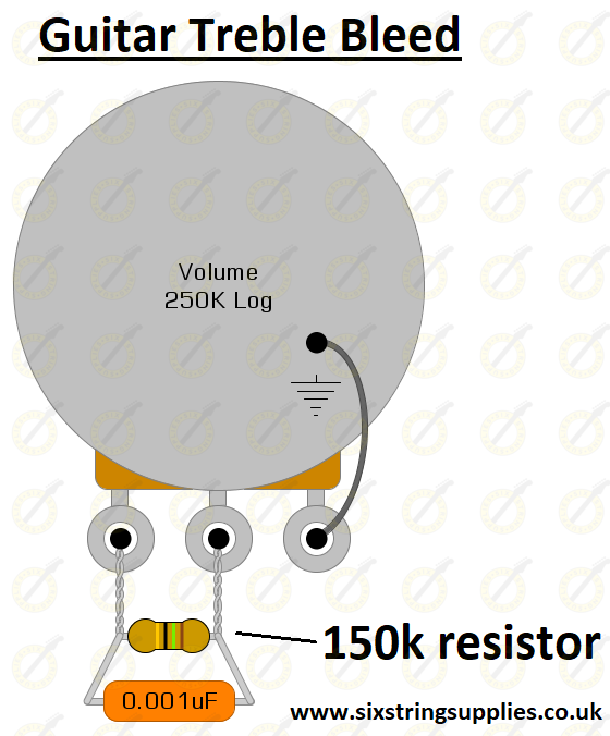 treble bleed guitar wiring diagram