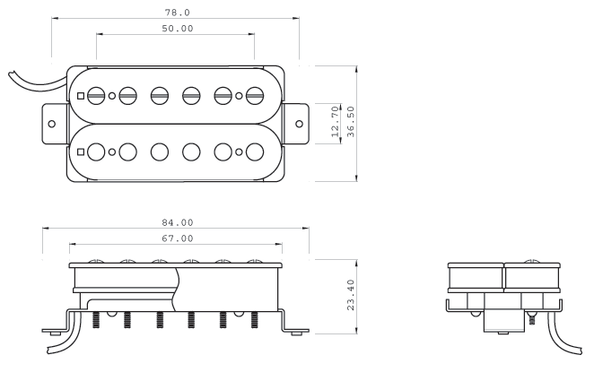 DIY Pickup Kit - Humbucker