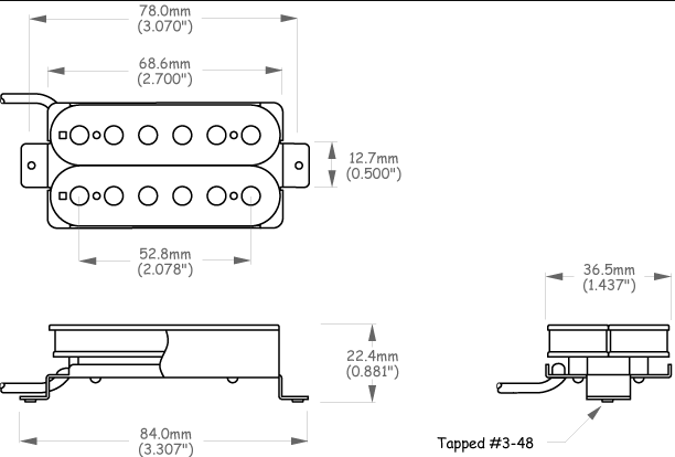 DIY Pickup Kit - Humbucker