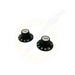 witch hat guitar control knobs with silver numbering