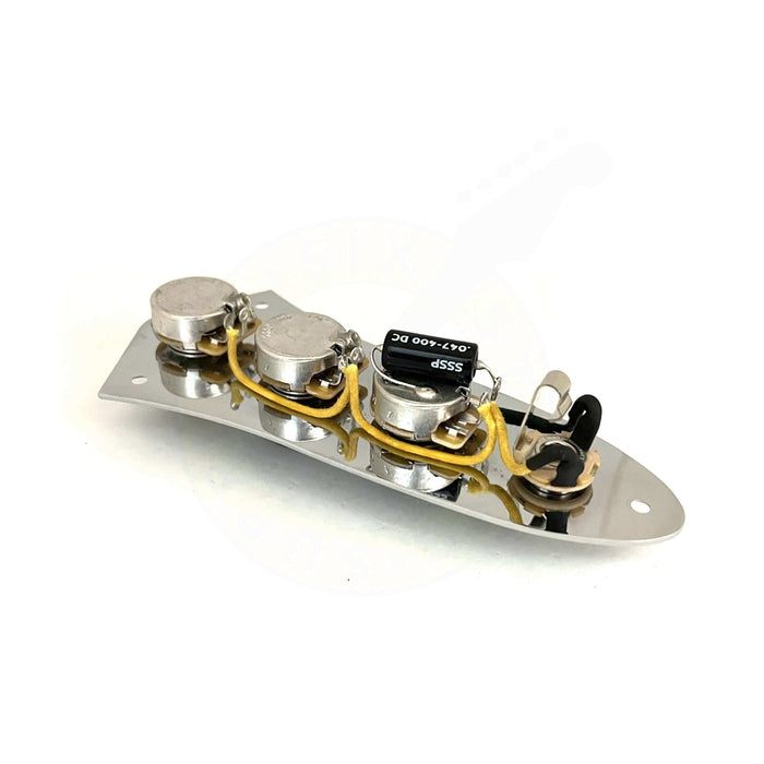 Loaded Jazz Bass® Control Plate