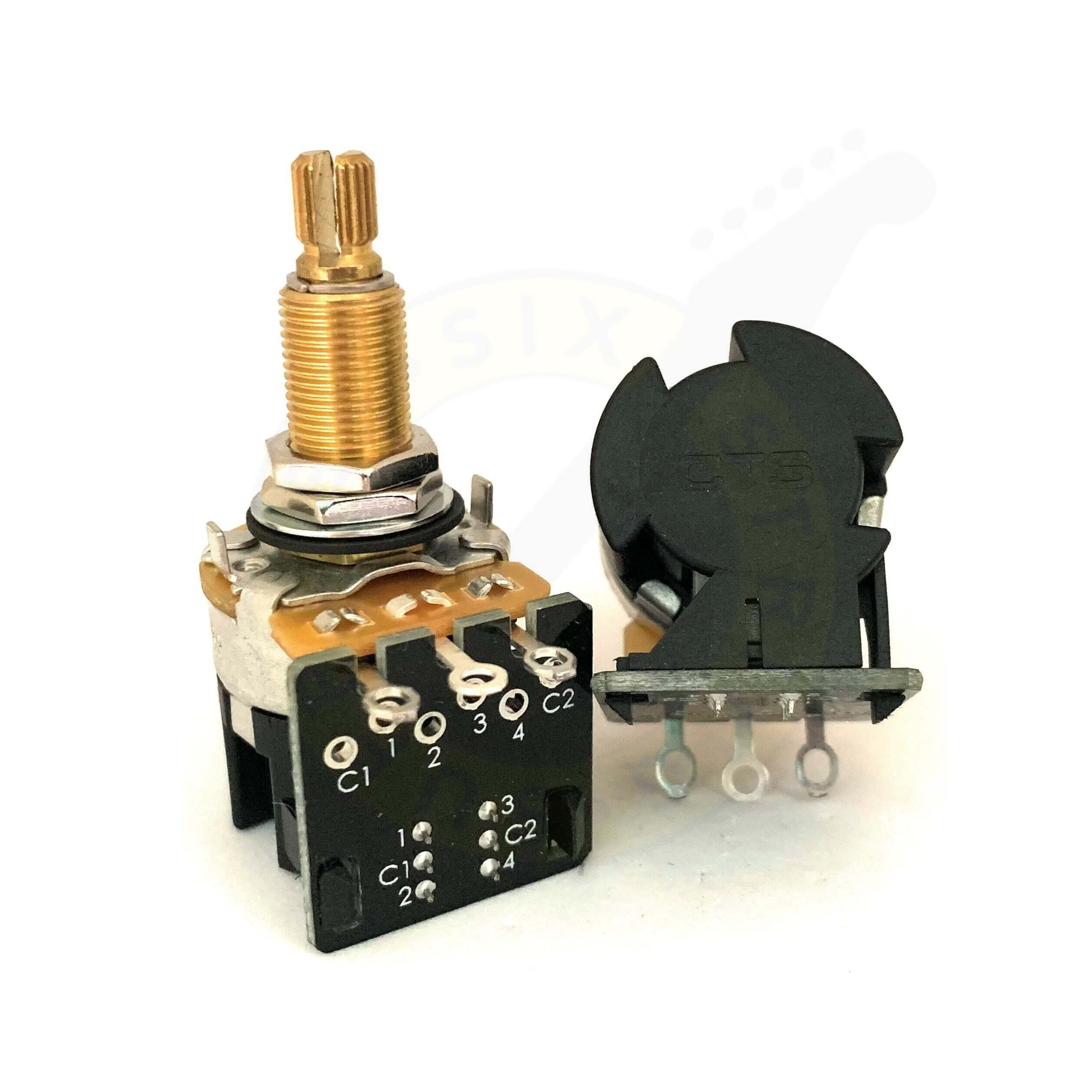 SSS Premium® CTS Push Pull Pots — Six String Supplies
