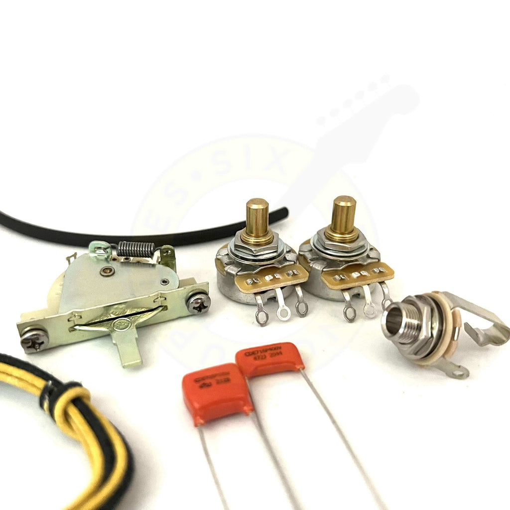 Kit Elétrica Telecaster Esquire Eldred Mod Com Pio Russo | Frete grátis Kit Elétrica Telecaster Esquire Eldred Mod Com Pio Russo | Frete grátis