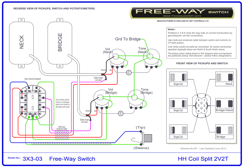 free way toggle switch wiring diagram
