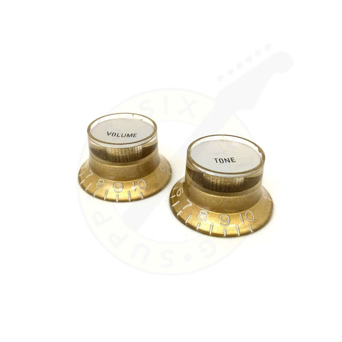 top hat gibson control knobs