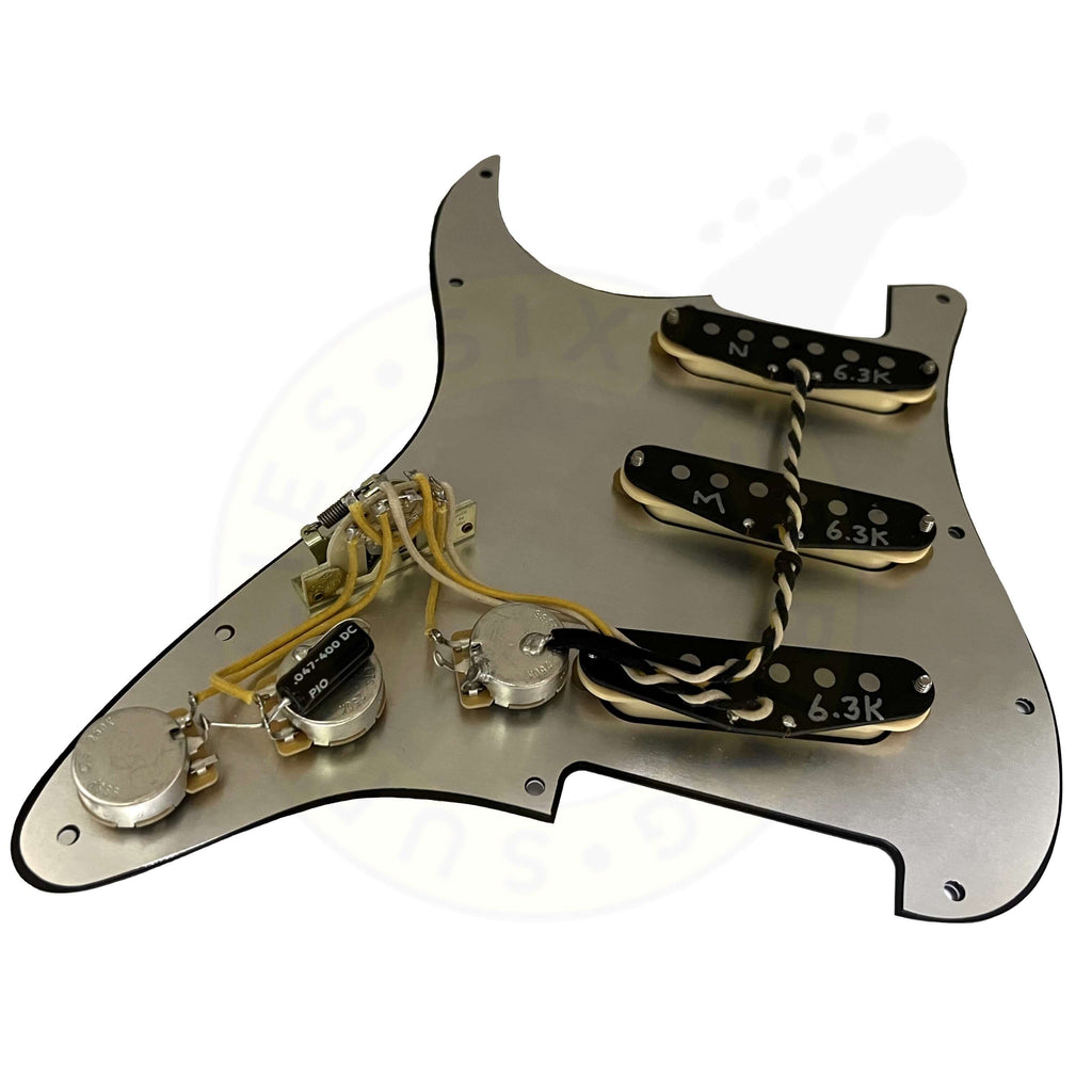 SSS Premium® Loaded Strat® Pickguard — Six String Supplies