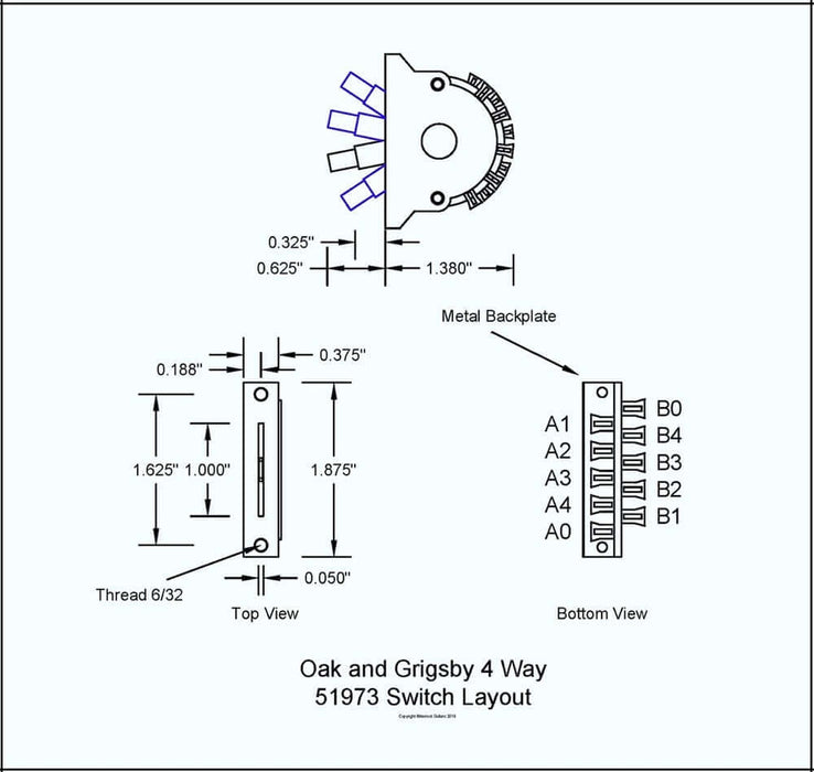 4 way switch dimensions oak grigsby