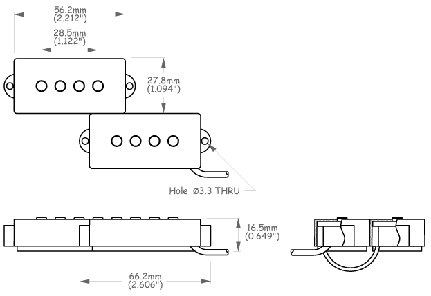 Nippon Shock Viti E Molle Per Pickup P90 SOAPBAR Chitarra Elettrica Set Di Fissaggio In - Foto 7
